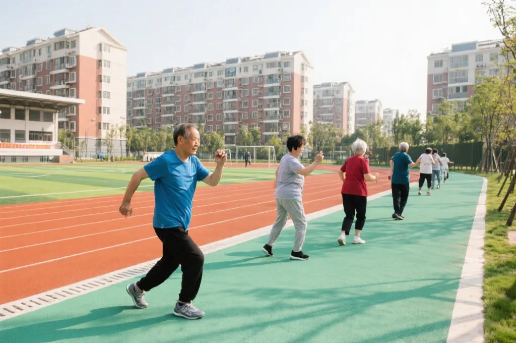 公益金资助的社区体育设施，居民积极参与